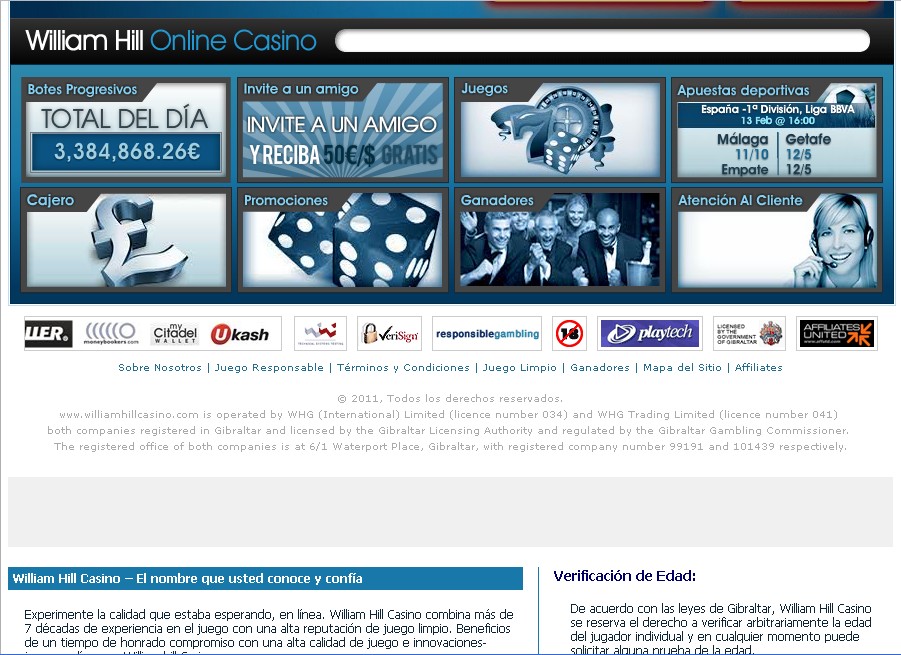 William Hill Casino Club